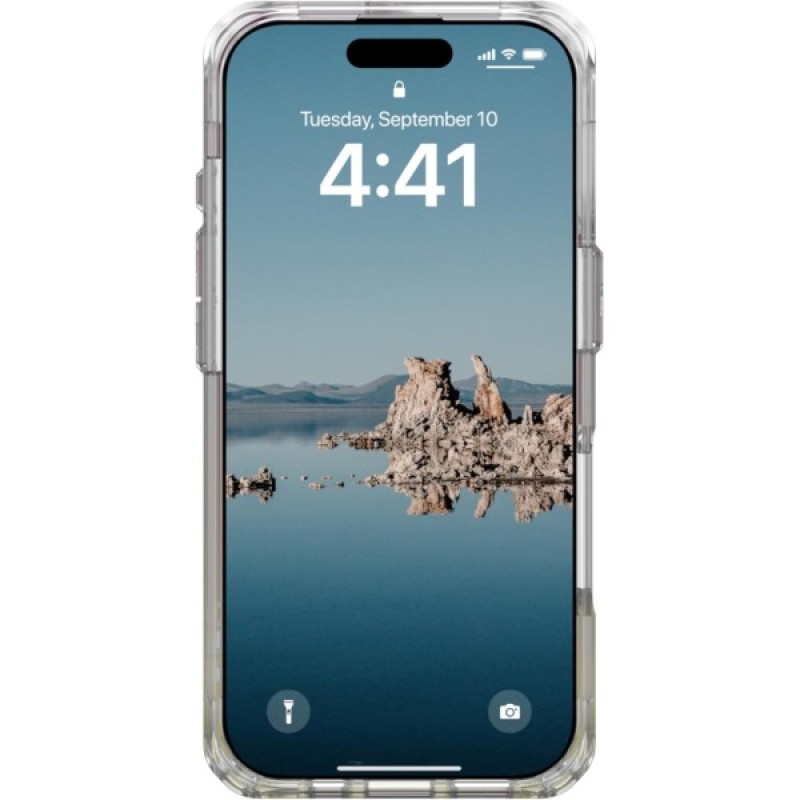 Чохол до мобільного телефона UAG iPhone 16 Pro Plyo Magsafe LE Maroon/Yellow Ombre (114480114780)