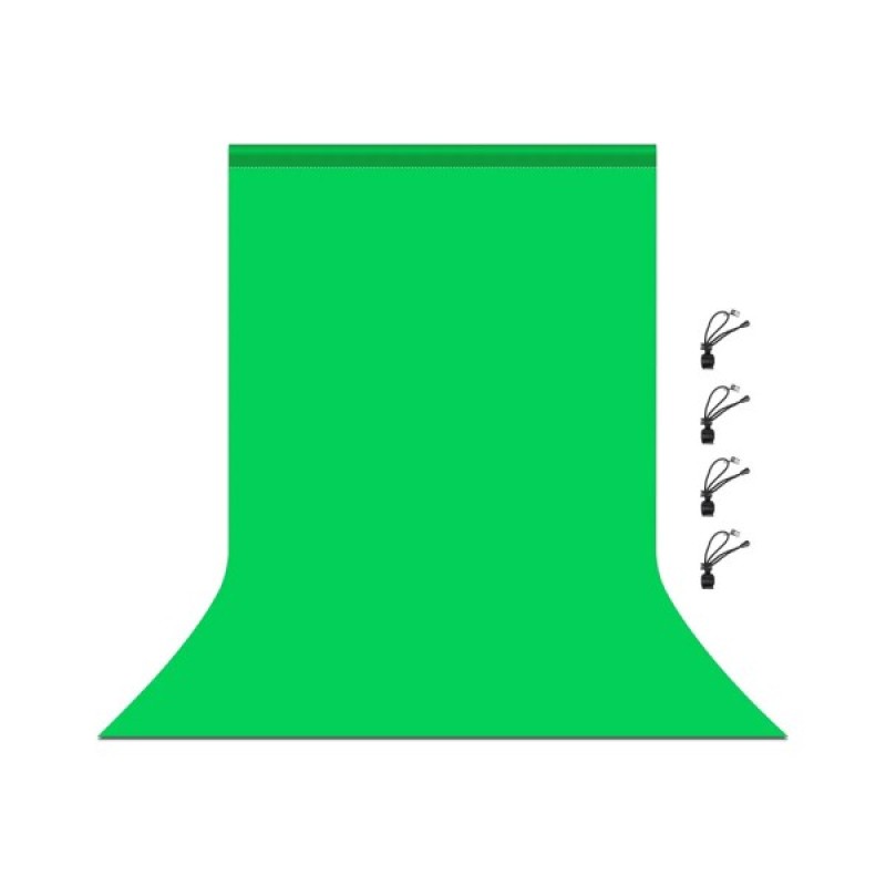 Фон Puluz PU5206G backdrop 3x6 m green (PU5206G)