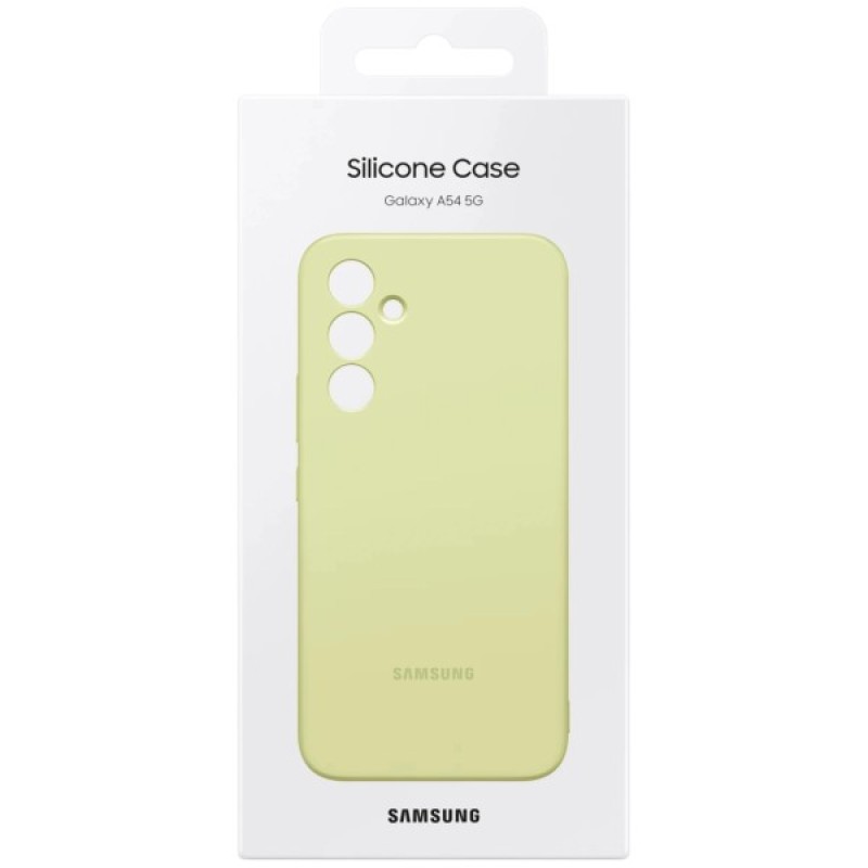 Чохол до мобільного телефона Samsung Samsung A54 Silicone Case Lime (EF-PA546TGEGRU)
