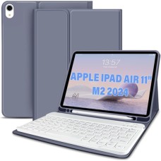 Чохол до планшета BeCover Keyboard Apple iPad Air 11" M2/M3 (2024/2025) Purple (711399)