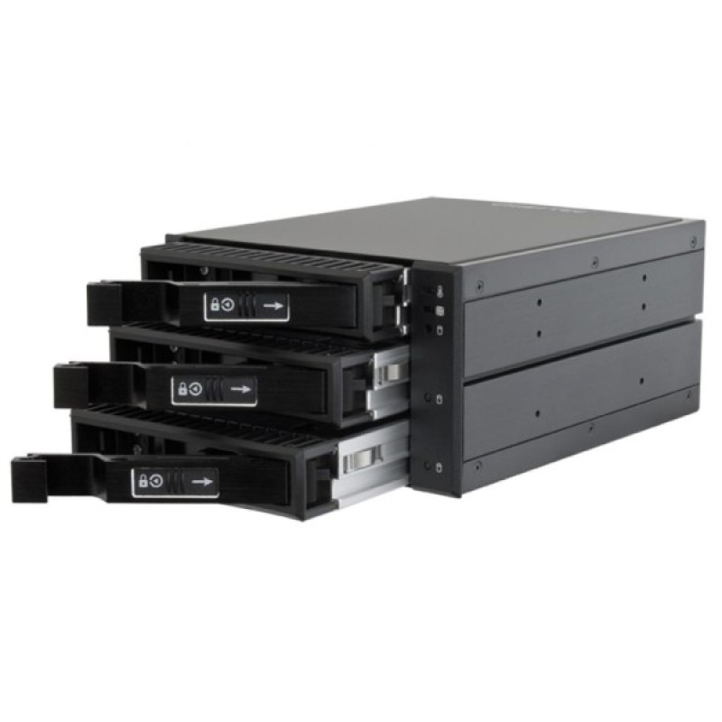Бекплейн Chieftec 2x5.25"/3x3.5" Hot-Swap Aluminium (CBP-2131SAS)