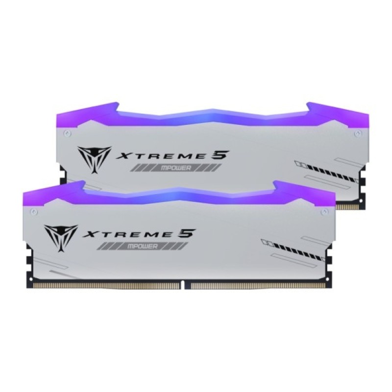 Модуль пам'яті для комп'ютера DDR5 32GB (2x16GB) 6000 MHz Viper Xtreme 5 MPOWER RGB Patriot (PVXR532G60C30KM)
