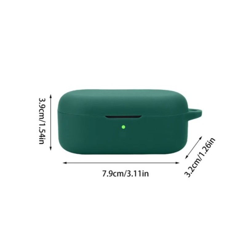 Чохол для навушників BeCover Silicon для OPPO Enco Buds 2 Pro Dark Green (713225)