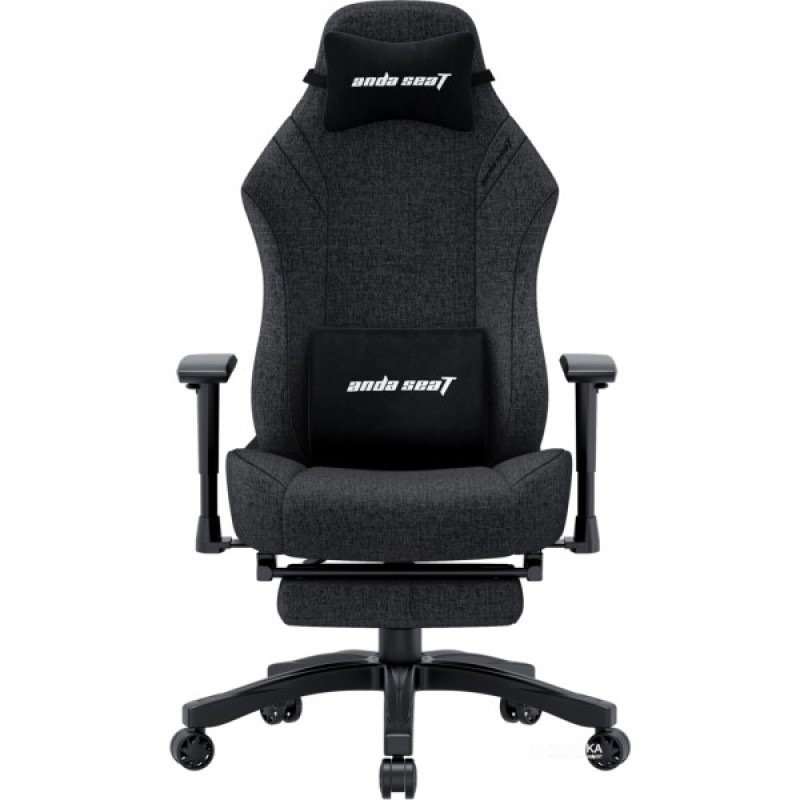 Крісло ігрове Anda Seat Luna Pro Fabric Size L Dark Gray (AD18T-44-GB-F)