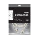 Патч-корд 0.5м UTP cat 6 CU gray Cablexpert (PP6U-CU-0.5M)