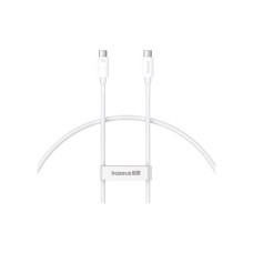 Дата кабель USB-C to USB-C 1.8m Superior USB4 Fast Charging 240W moon white Baseus (P10365200211-05)