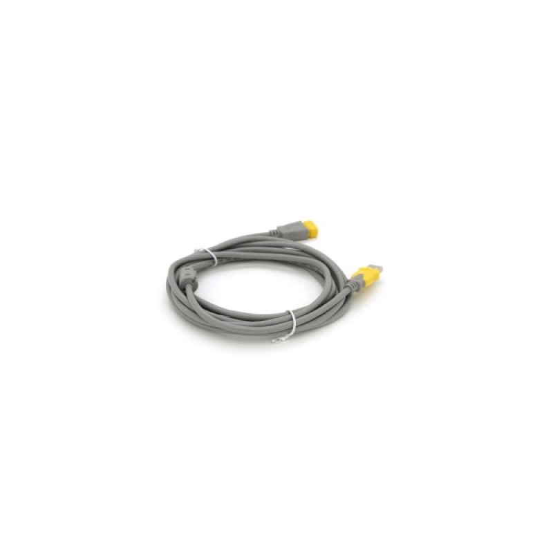 Дата кабель USB 2.0 AM/AF 3.0m ferrite grey yellow V-LINK (YT-AM/AF-3.0GY)