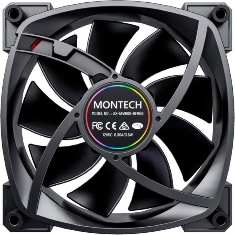 Кулер до корпусу MONTECH RX120 PWM (B31)