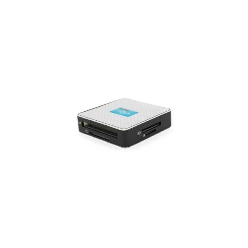Зчитувач флеш-карт Voltronic USB 3.0 to SD/MMC/MS/TF/M2 white (HDH-939W/08625)