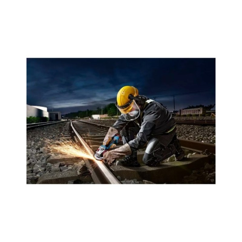 Шліфувальна машина Bosch GWS 18V-11S 125мм, 18В, 1x5Ah, 0-9000об/хв, 1.7кг, кейс (0.601.9N4.003)