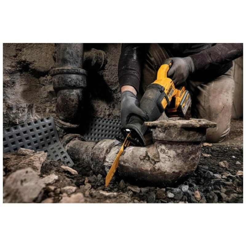 Шабельна пила DeWALT 54В XR FLEXVOLT Li-lon, 0 - 3000 ход/хв, 3.54 кг, TSTAK (без АКБ та ЗП) (DCS389NT)