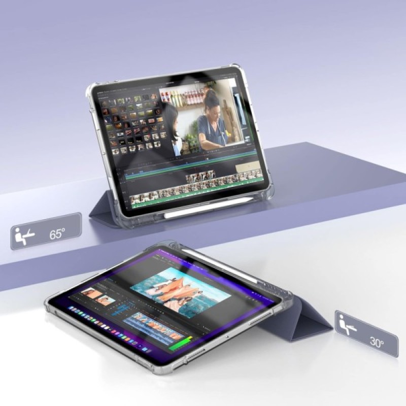 Чохол до планшета BeCover Soft Edge Apple iPad Air 11" M2/M3 (2024/2025) Purple (711430)