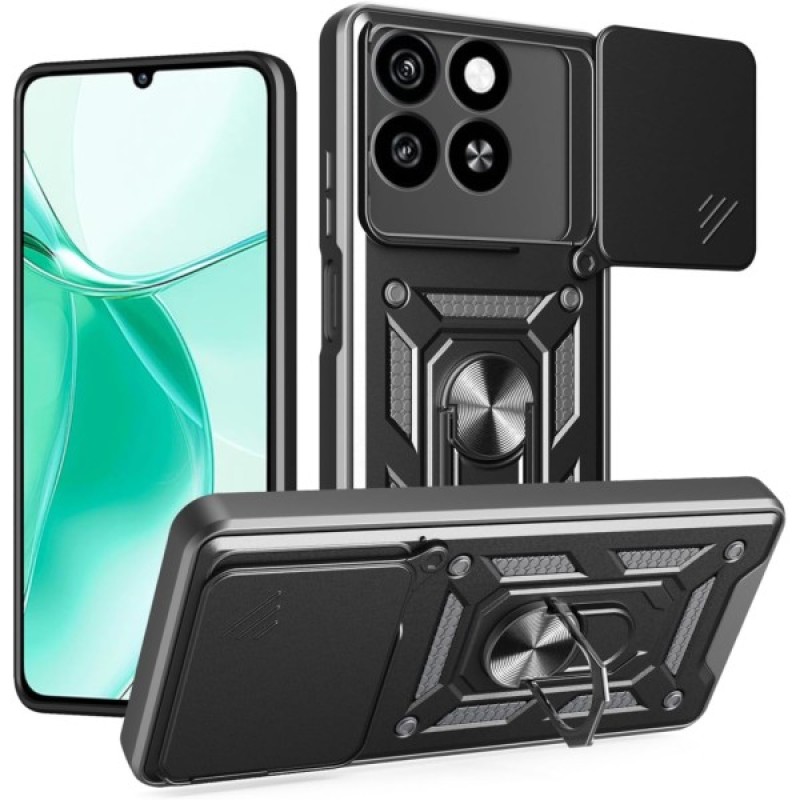 Чохол до мобільного телефона BeCover Military ZTE Blade A55 Black (713550)