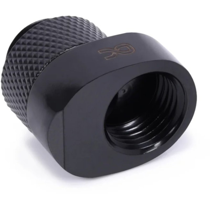 Фітинг для СРО Alphacool Eiszapfen 8mm off set fitting rotatable - black (17604)