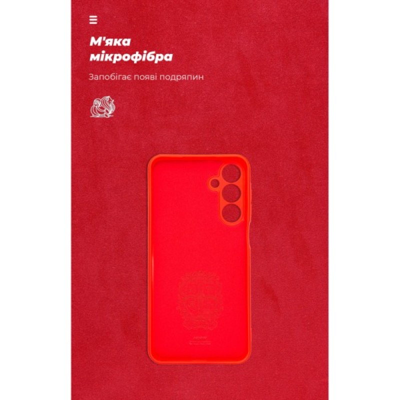 Чохол до мобільного телефона Armorstandart ICON Samsung A16 4G (A165) Camera cover Red (ARM80132)