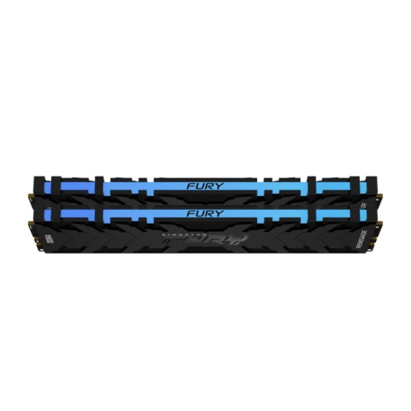 Модуль пам'яті для комп'ютера DDR4 16GB (2x8GB) 3600 MHz Fury Renegade RGB Kingston Fury (ex.HyperX) (KF436C16RBAK2/16)