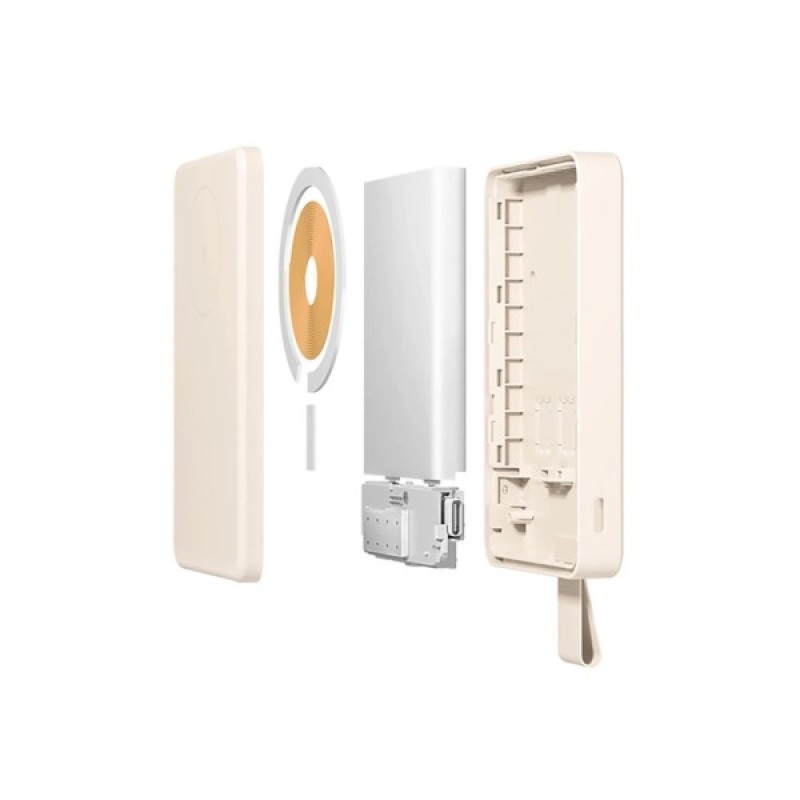 Батарея універсальна Xiaomi 6000mAh 15W Magnetic Power Bank GL white (BHR9074GL)