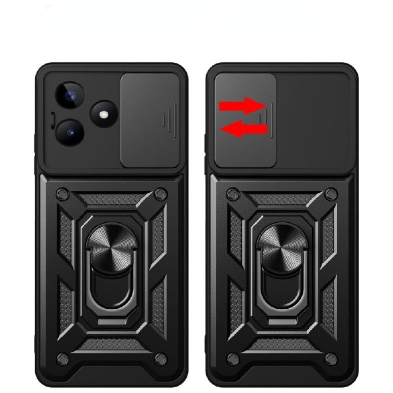 Чохол до мобільного телефона BeCover Military Realme C63 Black (712178)