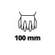 Кущоріз Einhell для трави GE-CG 18/100 Li-Solo, 18В PXC, 10см (без АКБ та ЗП) (3410313)