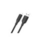 Дата кабель USB 2.0 AM to USB-C NB265-AC black XO (NB265-AC.black)