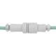 Дата кабель USB-C + USB A to USB-C 1.36m Coiled Aviator mint Keychron (CAB18_KEYCHRON)