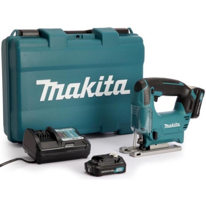 Електролобзик Makita CXT Slider, 4Аг х 2шт, кейс, 18мм (JV101DSME)