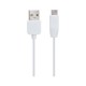 Дата кабель USB 2.0 AM to USB-C 1.0m 3A PVC X1 white HOCO (6957531032045)