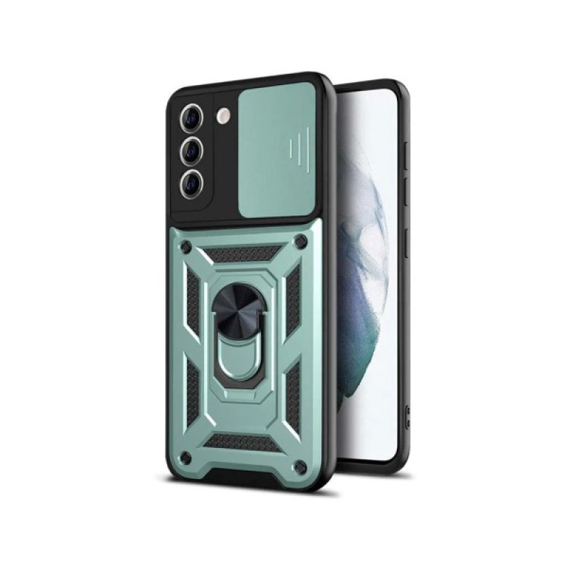 Чохол до мобільного телефона BeCover Military Samsung Galaxy S24 SM-S921 Dark Green (710637)