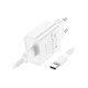 Зарядний пристрій BOROFONE BA74A Aspirer USB + cable USB to USB-C White (6974443388671)