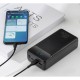 Батарея універсальна XO 30000mAh, PD/65W for laptop, QC/22.5W, black (PR201_Black)