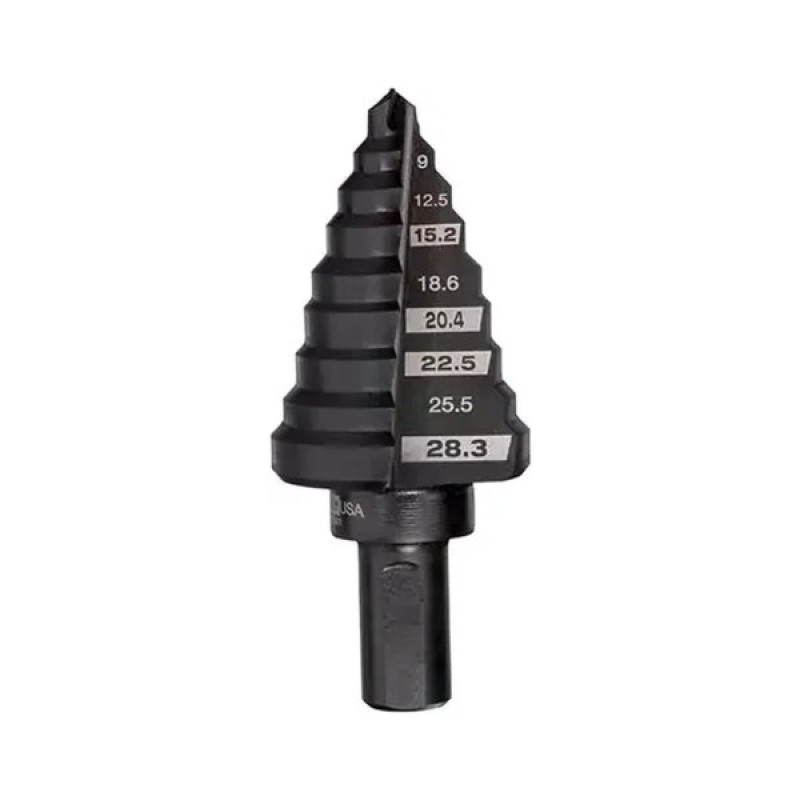 Свердло Milwaukee ступінчасте Step Drill, 6-35мм з кроком 2 мм (48899335)