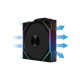 Кулер до корпусу Lian Li Uni Fan TL WIRELESS Reverse, 120-1, Bl (G99.12RTL1W1B.00)