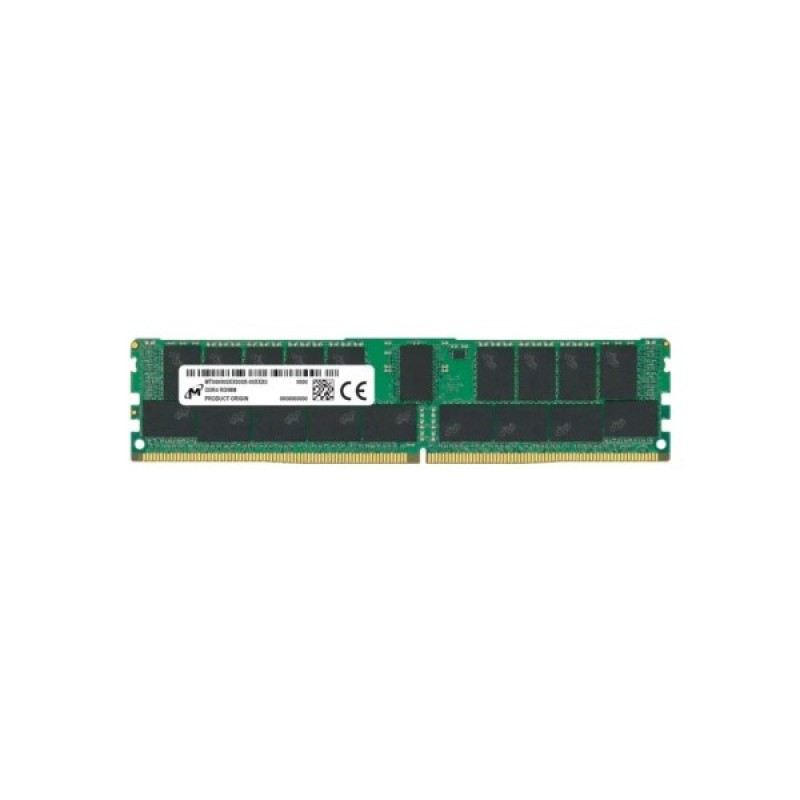 Модуль пам'яті для сервера Micron DDR4 VLP RDIMM 16GB 1Rx4 3200 CL22 (8Gbit) (MTA18ADF2G72PZ-3G2E1)