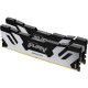 Модуль пам'яті для комп'ютера DDR5 32GB (2x16GB) 8000 MHz Renegade Silver XMP Kingston Fury (ex.HyperX) (KF580C38RSK2-32)