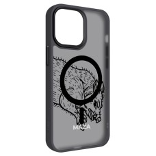 Чохол до мобільного телефона Armorstandart Uniq Magsafe Apple iPhone 15 Pro Max Maza Boar 2 Black (ARM76325)