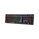 Клавіатура Xtrike ME GK-980 6 colors-LED Mechanical Red Switch USB Black (GK-980)
