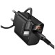 Зарядний пристрій BOROFONE BA97A Ilustre USB-C PD30W digital display + cable USB-C to USB-C Black (6941991120503)