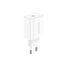 Зарядний пристрій BOROFONE BA57A USB-C PD20W white (6931474745538)