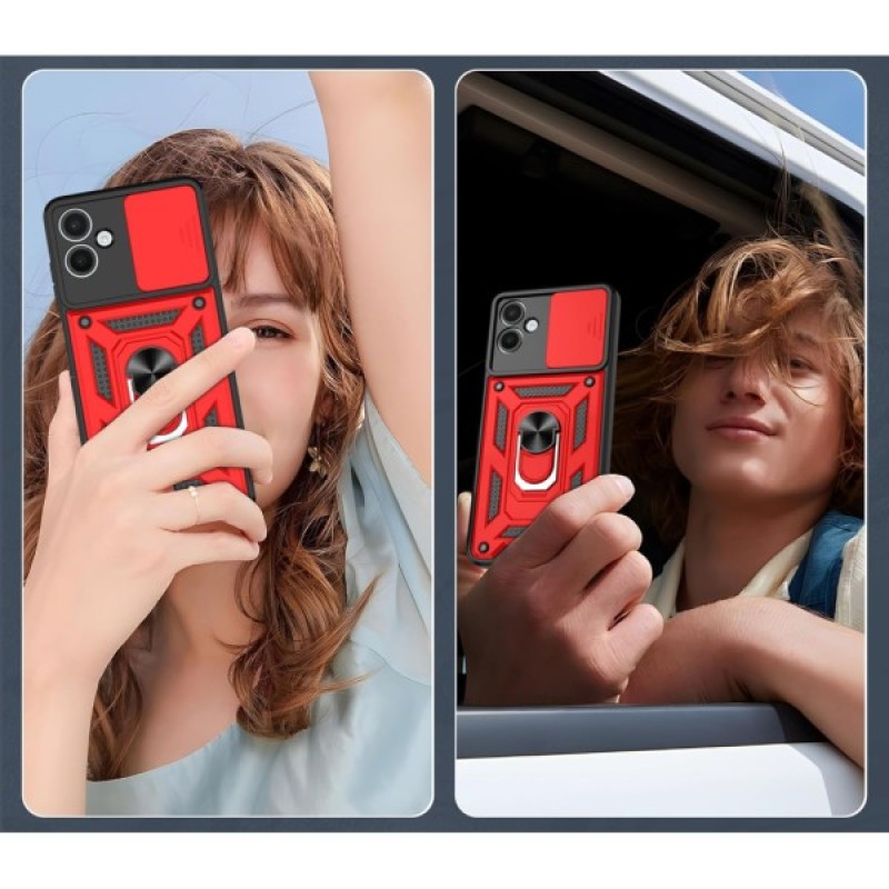 Чохол до мобільного телефона BeCover Military Samsung Galaxy A06 SM-A065 Red (713068)