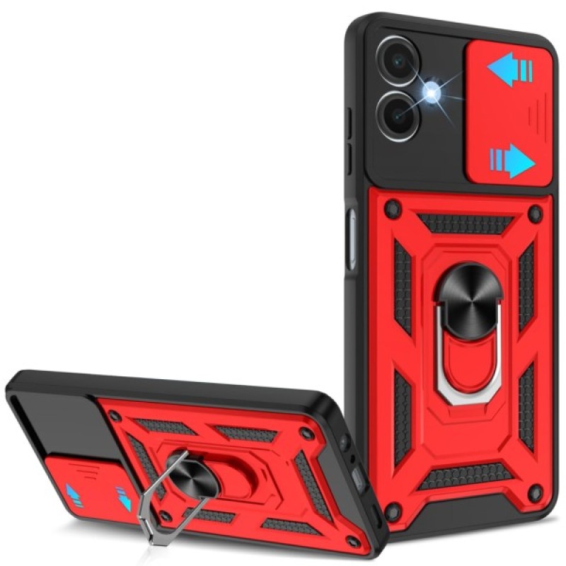 Чохол до мобільного телефона BeCover Military Samsung Galaxy A06 SM-A065 Red (713068)