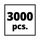 Скоби для будівельного степлера Einhell 5.7х16мм, 3000шт. (4137855)