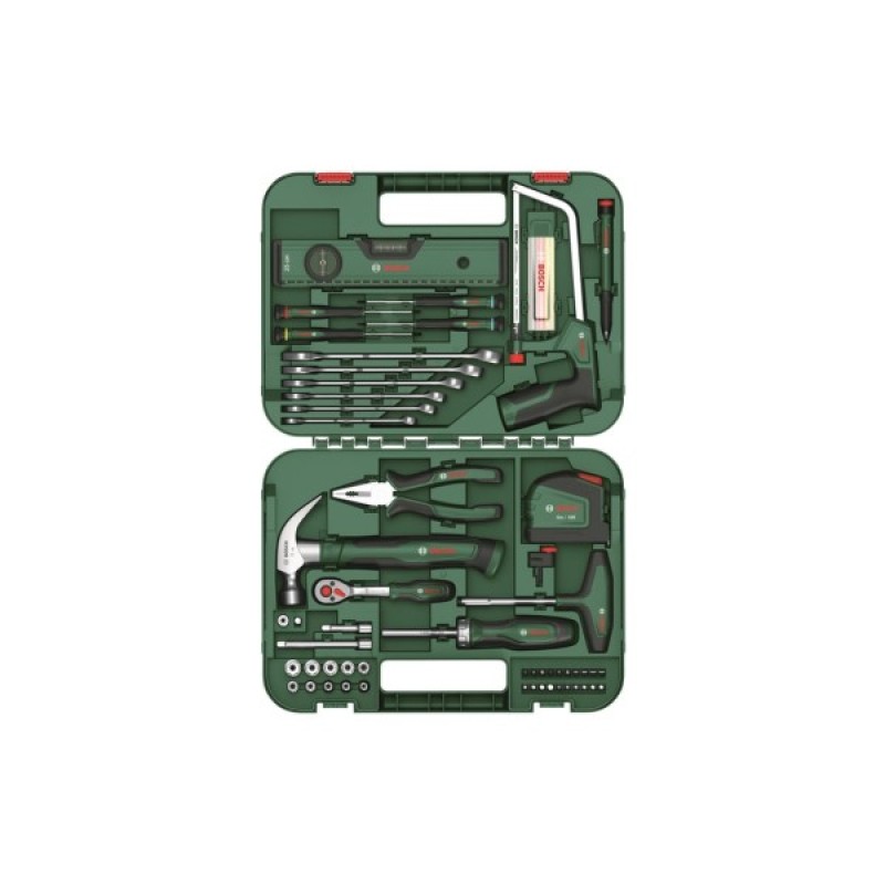 Набір інструментів Bosch 1/2", 64шт, CrV (1.600.A02.ZB3)