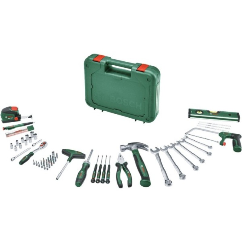 Набір інструментів Bosch 1/2", 64шт, CrV (1.600.A02.ZB3)