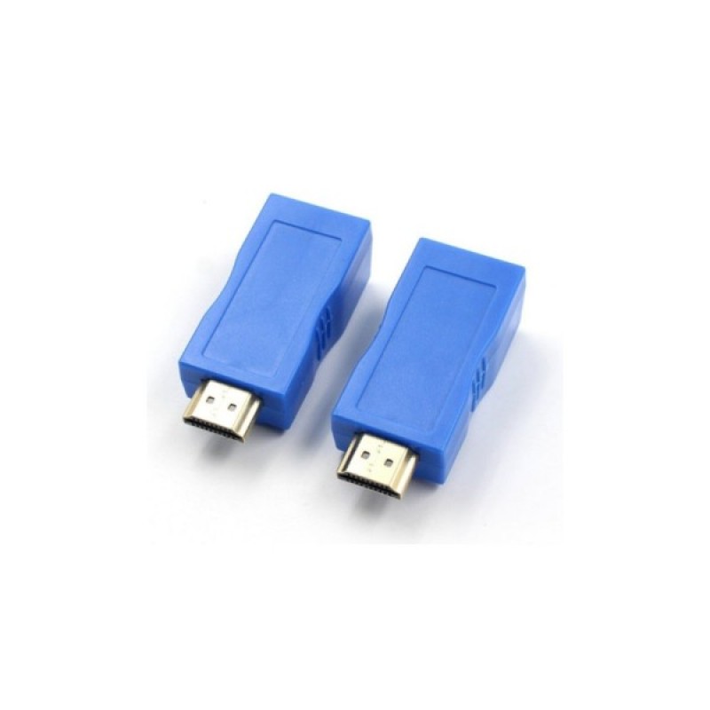 Перехідник HDMI к кабелю RJ45 (Patch Cord) 30m Extradigital (KBH1754)