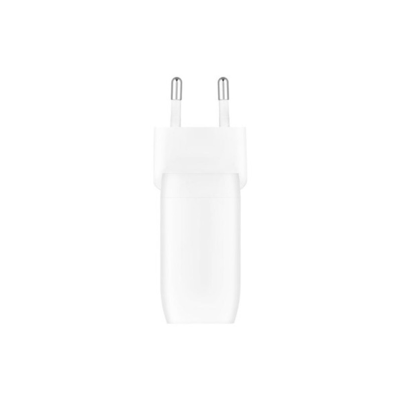 Зарядний пристрій Belkin 30W 2хUSB-С PD PPS white (WCB010VFWH)