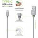 Дата кабель USB 2.0 AM to Type-C 1.0m CBGNYT1 grey Intaleo (1283126489136)