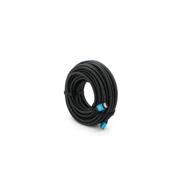 Кабель мультимедійний HDMI M to HDMI M 20.0m V2.0 4Kx2K black Merlion (YT-HDMI(M)/(M)4KV2.0-20m/19122)