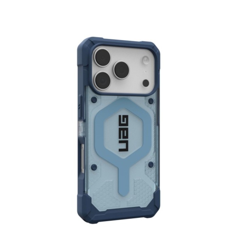 Чохол до мобільного телефона UAG iPhone 17 Pro Pathfinder Clear MagSafe Bundle Blues Lanyard (1145511BV03)