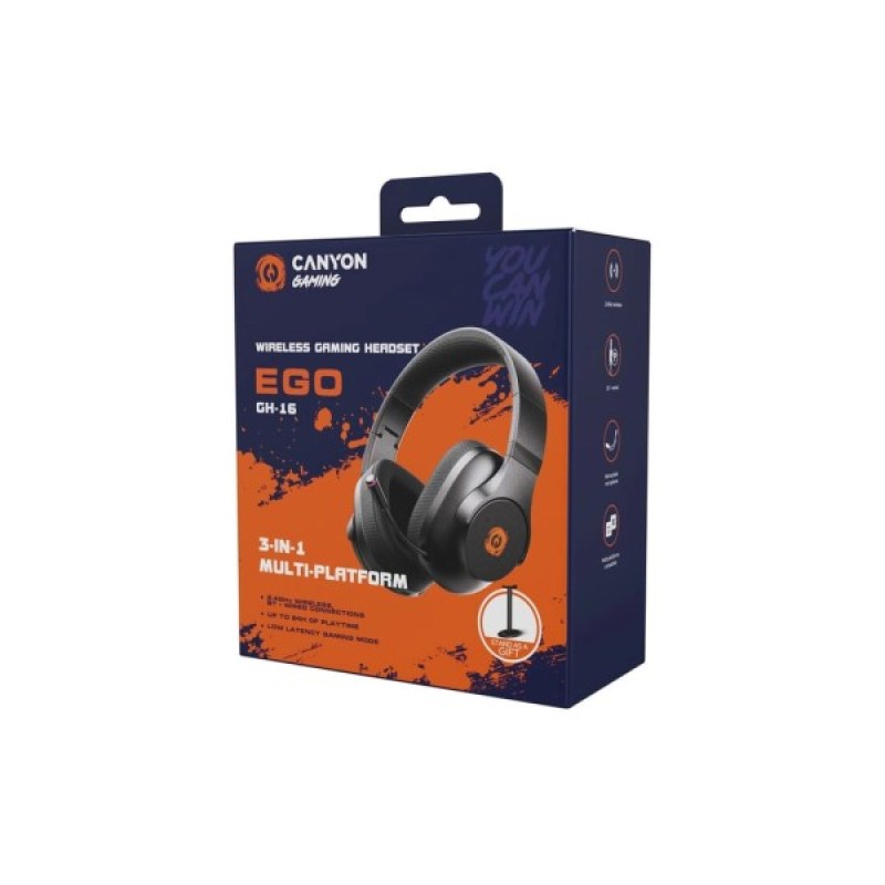 Навушники Canyon EGO GH-16 Black (CND-SGHS16B)