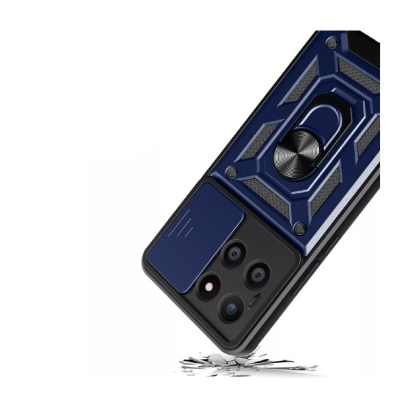Чохол до мобільного телефона BeCover Military Motorola Moto G75 Blue (713061)